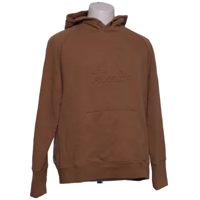 Capuchon sweater (Bruin) van Revolution Race Katoen, Polyester