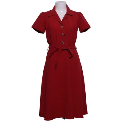 Shirt dress (Red) from Pretty Retro