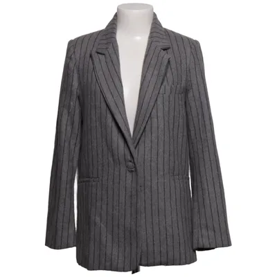 Blazer (Gray) from Atelier Evène Polyester, Wool