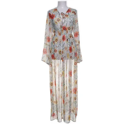 Robe longue (Blanc, Jaune, Orange, Vert) de Wildfox Polyester
