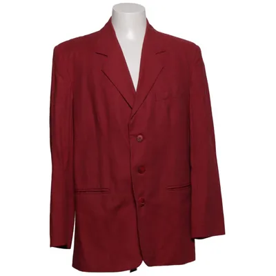 Blazer (Rød) fra Willys Bomuld, Linned, Viscose