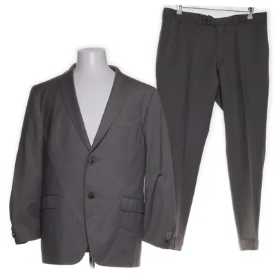 Suit (Gray) from Turo Tailor Elastane, Polyester, Viscose, Wool