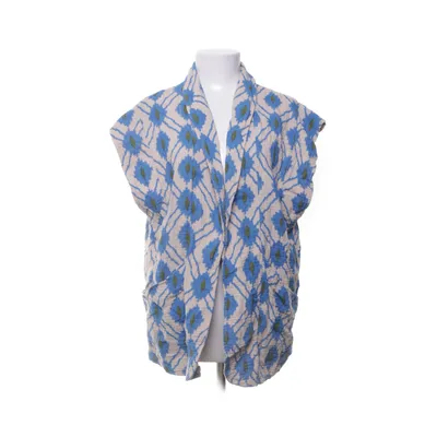 Vest (Beige, Blue) from BoeBou Cotton