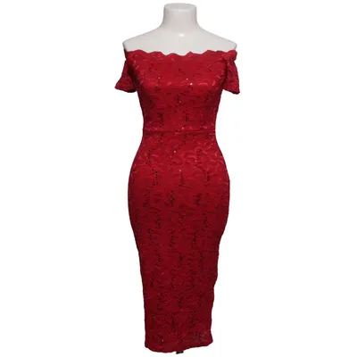 Robe de soirée (Rouge) de Quiz Polyamide, Polyester