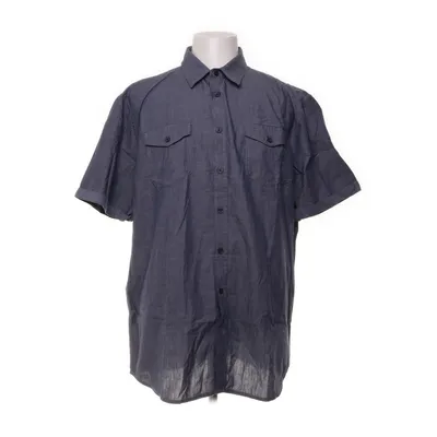 Korte mouwen shirt (Blauw) van Livergy Katoen