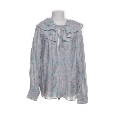 Blouse (Blauw, Roze, Meerkleurig) van H&M Polyamide, Viscose