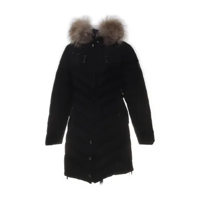 Vinterkappa (Svart) från Hollies Polyester, Bomull, Dun, Päls