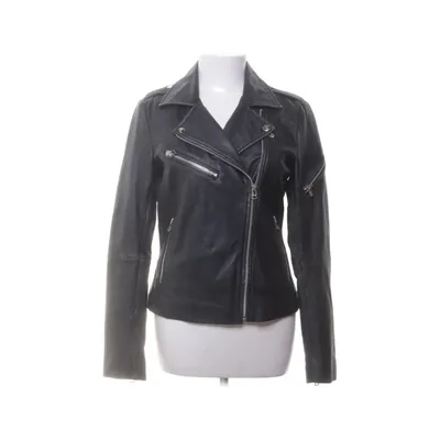 Bikerjack (Zwart) van Goosecraft Leer