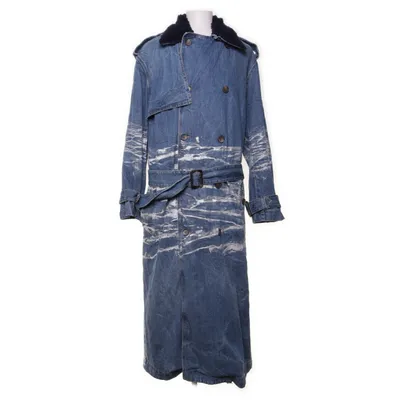 Trenchcoat (Blå) fra Wood Wood Bomuld