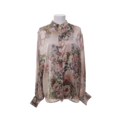 Blouse (Beige, Multicolored) from Karmamia Polyester