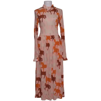 Kjole (Pink, Orange, Brun) fra Stine Goya Elastan, Polyester, Viscose