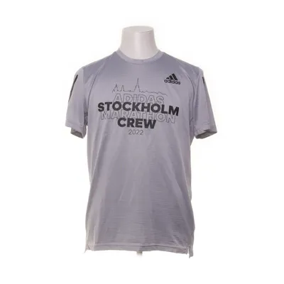 Trainingstop (Blauw) van Adidas Running Polyester