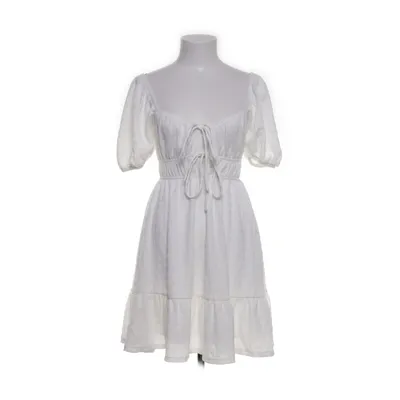 Klänning (Vit) från Gina Tricot Elastan, Polyester