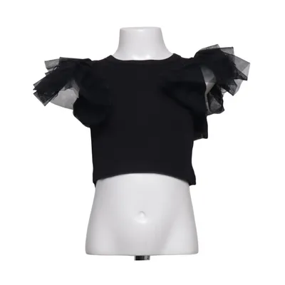 Top (Zwart) van The Tiny Universe Elastaan, Organisch katoen, Polyester