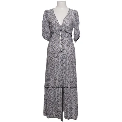 Långklänning (Blå, Vit, Flerfärgad)