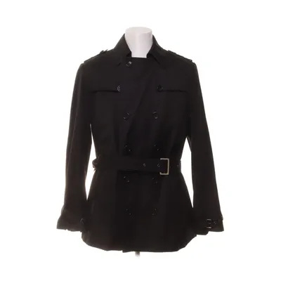 Trench coat (Black) from Emilio Cotton, Polyester