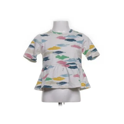 Topp (Vit, Flerfärgad) från Minimarket Bomull, Elastan