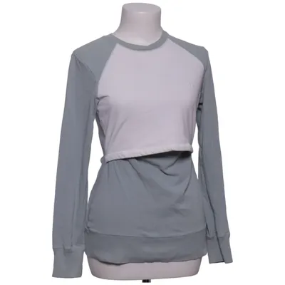 Chemisier d'allaitement (Bleu, Blanc) de Boob Nursing Wear Coton, Élasthane