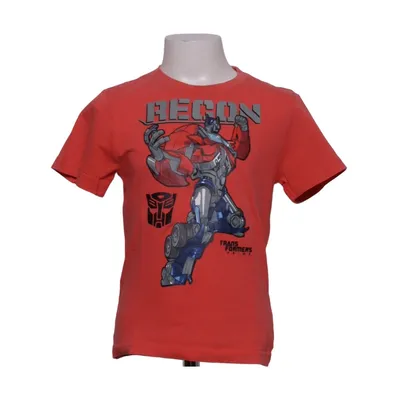 T-shirt (Rød) fra Transformers Bomuld