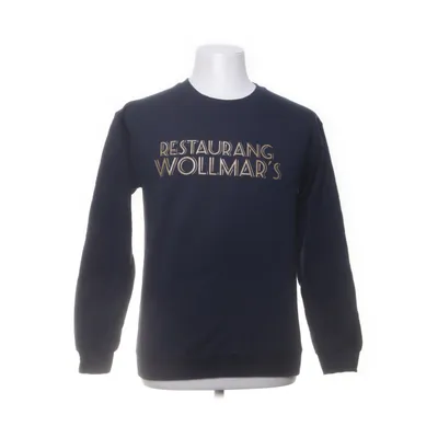 Collegetröja (Blå) från Gildan Bomull, Polyester