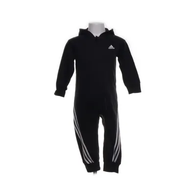 Mjukisdräkt (Svart, Vit) från Adidas Bomull, Återvunnen polyester