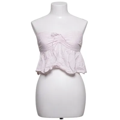 Crop top (Pink, White) from Oh Polly Cotton