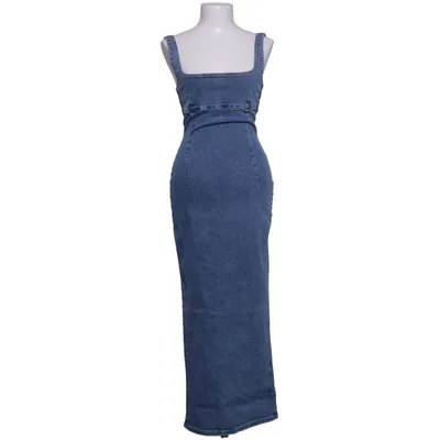 Denim jurk (Blauw) van Bershka Katoen, Elastaan