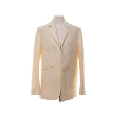 Blazer (White) from Totême Cotton, Polyamide, Wool, Viscose