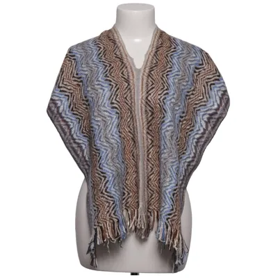 Poncho (Blå, Brun, Grå) fra Missoni Polyester, Viscose, Uld