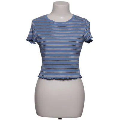 Top (Blue, White, Brown) from Uniqlo Cotton, Elastane