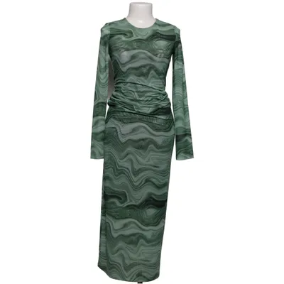 Långklänning (Grön, Svart, Vit) från Monki Elastan, Polyester