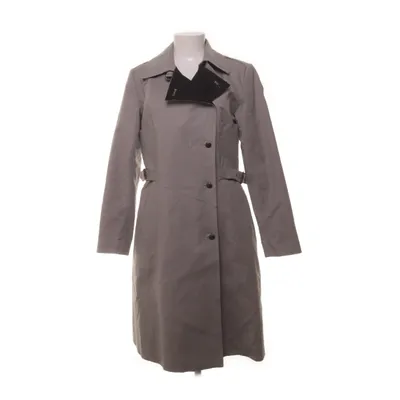Trench coat (Gray) from Margit Brandt Cotton, Elastane, Polyester