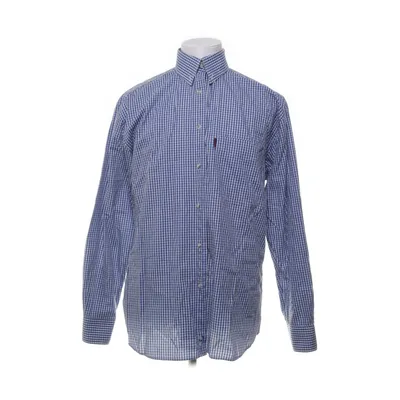 Buttondown-skjorta (Blå, Vit) från Marine Classics Bomull