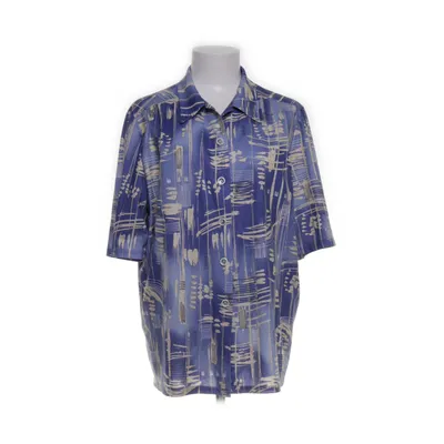 Short sleeve shirt (Blue, Multicolored) from Finn Karelia Cotton, Polyester