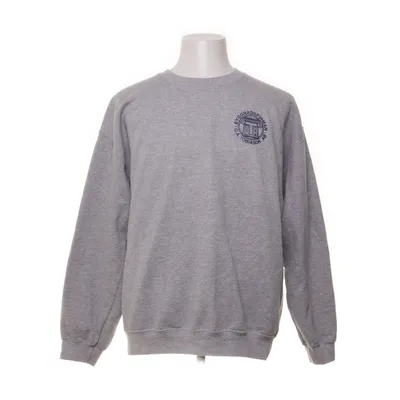Sweatshirt (Grijs, Blauw) van Gildan Katoen, Polyester