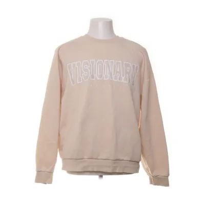 Collegetröja (Vit, Beige) från Gina Tricot Bomull, Polyester