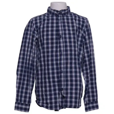 Flanellskjorta (Blå, Vit) från Rebel by Primark Bomull