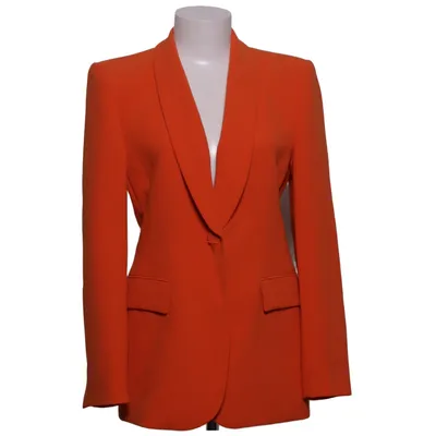 Blazer (Orange) from Zara Polyester, Viscose