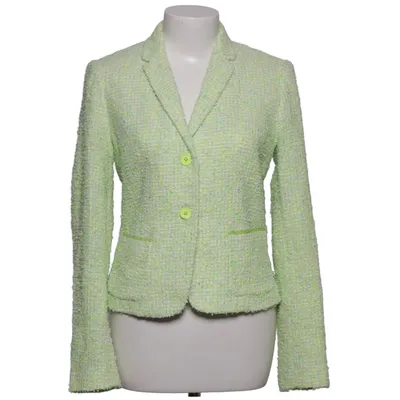 Blazer (Vert) de Elie Tahari Coton, Élasthane, Polyamide, Polyester, Viscose