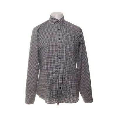 Skjorta (Svart, Vit) från Dressmann Bomull