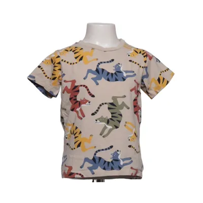 T-shirt (Beige, Multicolore) de Polarn O. Pyret Élasthane, Coton biologique