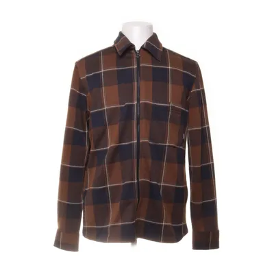 Overshirt (Bruin, Blauw, Meerkleurig) van Dobber Katoen, Elastaan, Polyester, Viscose