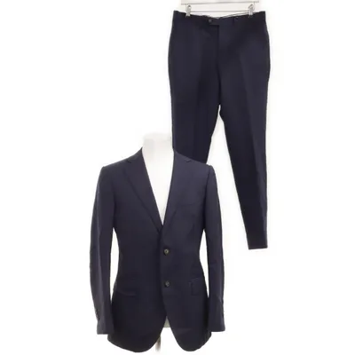 Kostym (Blå) från Vitale Barberis Canonico Kupro, Polyester, Viskos, Ull