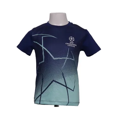 Fodboldtrøje (Blå, Grøn) fra Champion's League Polyester