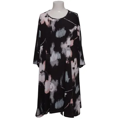 Tuniek (Zwart, Wit, Roze) van AKH Fashion Elastaan, Polyester