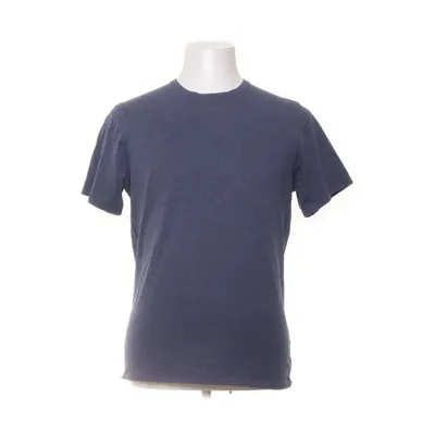 T-shirt (Blauw) van Bläck Katoen, Elastaan