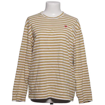 Långärmad t-shirt (Beige, Vit) från Comme des Garçons PLAY Bomull