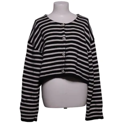 Cardigan (Black, White) from Soft Goat Cashmere