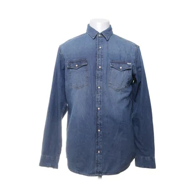 Denim blouse (Blauw) van Jack & Jones Katoen