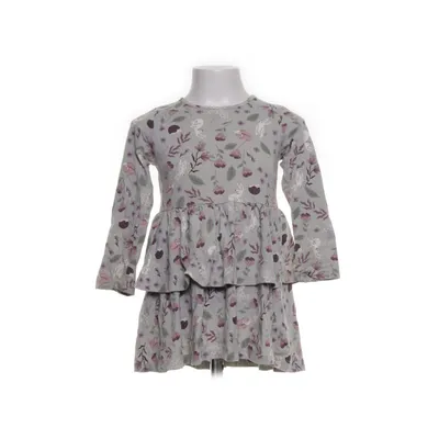 Klänning (Grå, Flerfärgad) från Lindex Kids Ekologisk bomull, Återvunnen bomull